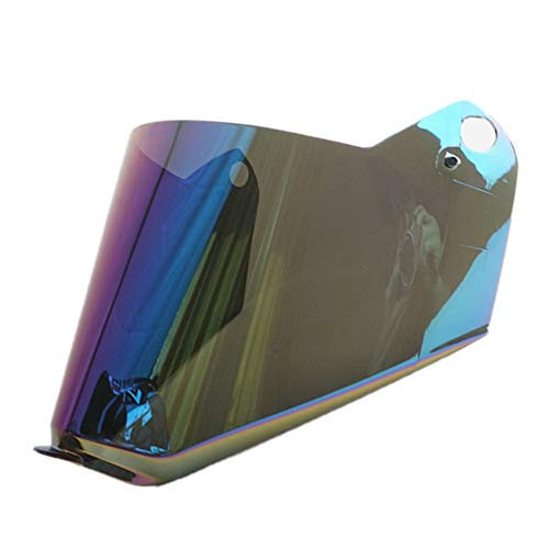LS2 MX436 Pioneer V2 Solid Motorcycle Helmet Visor Replacement Face Shield (Rainbow)