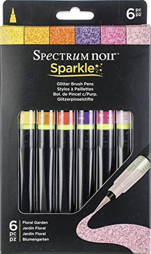 Spectrum Noir SPECN-SPA-NT6 (6PK) -Nature Trail Sparkle Pen, Multi