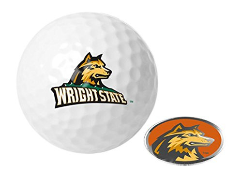 NCAA Wright State Raiders - Golf Ball One Pack with Marker