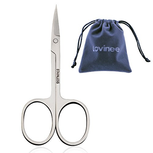 1pc Stainless Steel Scissor with Curved Sharp Edge Blades for Eyebrow,Facial Hairs and False Eyelashes,Eyebrow Scissor,Facial Hairs Scissor,Makeup Tool Scissor,Shape Eyebrow,Shape False Eyelashes 1pc Stainless Steel Scissor with Curved Sharp Edge Blades for Eyebrow,Facial Hairs and False Eyelashes,Eyebrow Scissor,Facial Hairs Scissor,Makeup Tool Scissor,Shape Eyebrow,Shape False Eyelashes