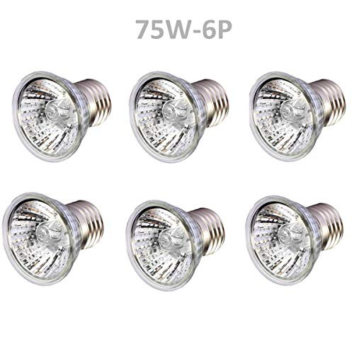 UVB Pet Light for Reptile, 6 Packet UVA + UVB Full Spectrum Sun Lamp Sunbathe Reptile Lizard Lamp UV Lamp