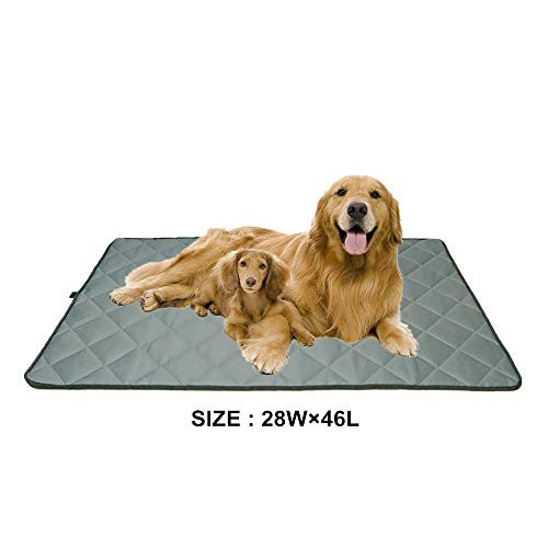 Voluka Dog Crate Mat - Washable Kennel Pad, Anti - Slip Dog Crate Pad is Perfect for Dog Bed,Crate and Kennel, Grey (28Wx46L) Voluka Dog Crate Mat - Washable Kennel Pad, Anti - Slip Dog Crate Pad is Perfect for Dog Bed,Crate and Kennel, Grey (28Wx46L)