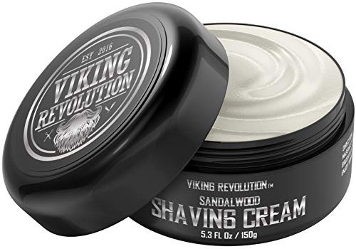 Luxury Shaving Cream for Men- Sandalwood Scent - Soft, Smooth & Silky Shaving Soap - Rich Lather for the Smoothest Shave - 5.3oz Luxury Shaving Cream for Men- Sandalwood Scent - Soft, Smooth & Silky Shaving Soap - Rich Lather for the Smoothest Shave - 5.3oz