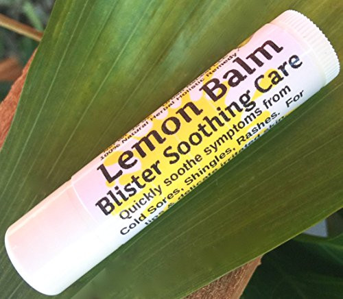 Urban ReLeaf Lemon Balm Blister Soothing Care Stick! Quickly Soothe Cold Sores Shingles Chicken Pox Rashes Spots Bug Bites. Suppress outbreaks. 100% Natural."Goodbye, Itchy red Bumps!" (1)