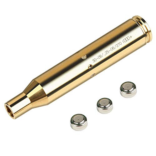 MidTen 30-06 25-06 and 270 Cartridge Laser Bore Sighter .270 Red Laser Bore Sight Cal Rem Gauge