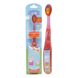 Brush Buddies Peppa Pig Brite Beatz Light Sound Toothbrush for Children, boy, Girls (Peppa Pig Brite Beatz)