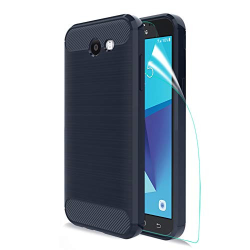RioGree Phone Case for Samsung Galaxy J3 Luna Pro/Galaxy J3 Prime/Galaxy J3 Emerge /J3 Eclipse/J3 2017/ Amp Prime 2/Express Prime 2/Sol 2/J3 Mission (Blue) RioGree Phone Case for Samsung Galaxy J3 Luna Pro/Galaxy J3 Prime/Galaxy J3 Emerge /J3 Eclipse/J3 2017/ Amp Prime 2/Express Prime 2/Sol 2/J3 Mission (Blue)