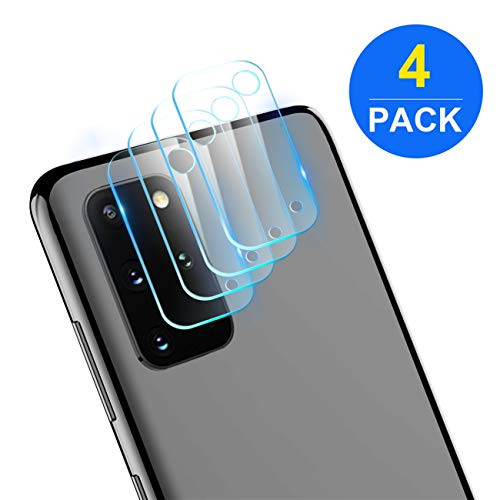 [4 Pack] SINTIA Camera Lens Protector for Samsung Galaxy s20 Plus,Screen Protector W/Tempered Glass,Ultra Thin High Definition Bubble-Free Anti-Scratch Fingerprint