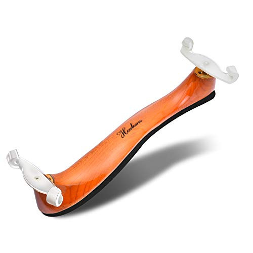 Violin Shoulder Rest for 3/4 and 4/4 Size, Healemo Shoulder Rest for Violin, Perfect for Beginners and Professionals Violin Shoulder Rest for 3/4 and 4/4 Size, Healemo Shoulder Rest for Violin, Perfect for Beginners and Professionals
