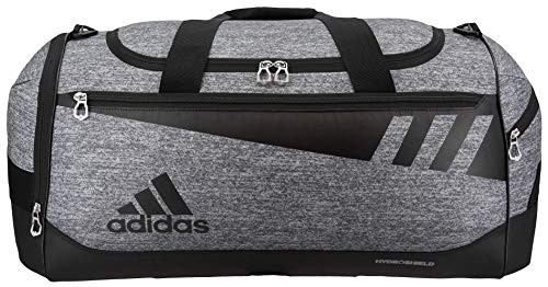 adidas Unisex Team Issue Small Duffel Bag, Onix Jersey/Black, ONE SIZE