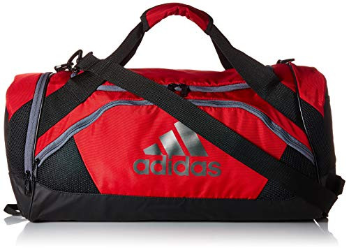 adidas Unisex Team Issue II Small Duffel Bag, Team Power Red, ONE SIZE