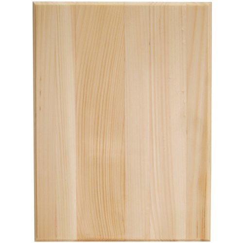 Walnut Hollow 1914 Pine Rectangle Plaque, 9 by 12 by 0.63-Inch