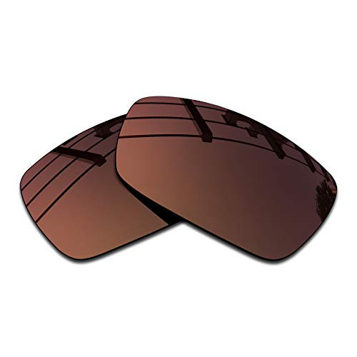 SEEABLE Premium Polarized Mirror Replacement Lenses for Oakley Spike Sunglasses - Brown