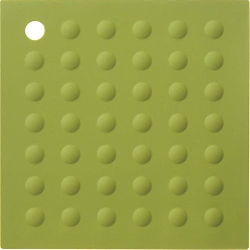 Lamson  HotSpot Pot Holder, 7" x 7", Kiwi, Silicone