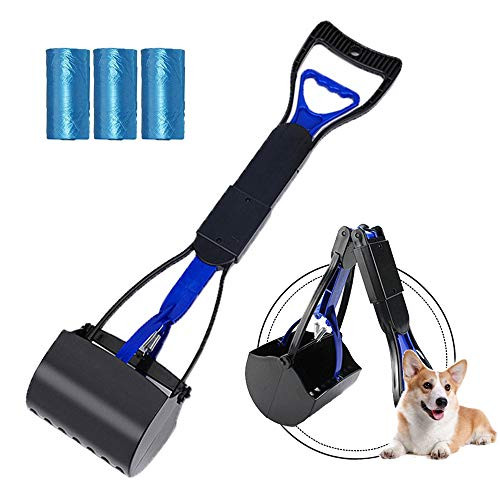 ElementDigital Jaw Pet Pooper Scooper for Easy Pet Waste Clean Up Shovels Pet Dog Toilet Waste Poop Poo Pooper Dropping Picker Scooper Collector Remover Pet Waste Shovels