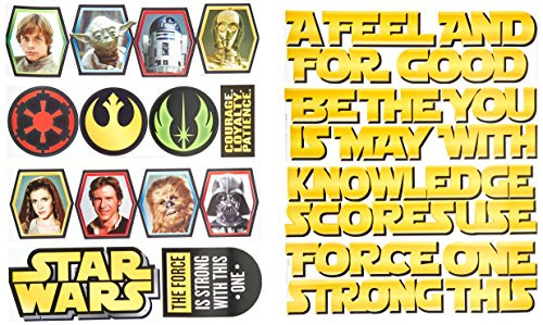 Eureka Teacher Supplies Star Wars Classroom Bulletin Board Set, 32 pcs