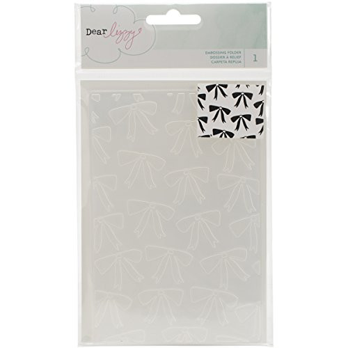 American Crafts 370112 Dear Lizzy Fine and Dandy Embossing Folder Bows