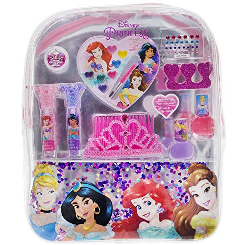 Townley Girl Disney Princess Cosmetic Backpack, 10 CT Townley Girl Disney Princess Cosmetic Backpack, 10 CT