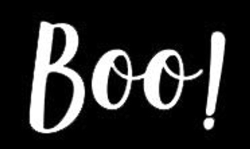 LLI Boo 2 | Decal Vinyl Sticker | Cars Trucks Vans Walls Laptop | White | 5.5 x 3.2 in | LLI1143 LLI Boo 2 | Decal Vinyl Sticker | Cars Trucks Vans Walls Laptop | White | 5.5 x 3.2 in | LLI1143