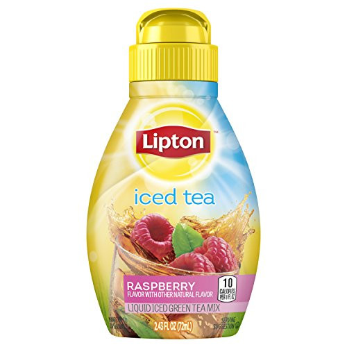 Lipton Liquid Iced Green Tea Mix, Raspberry, 2.43 oz