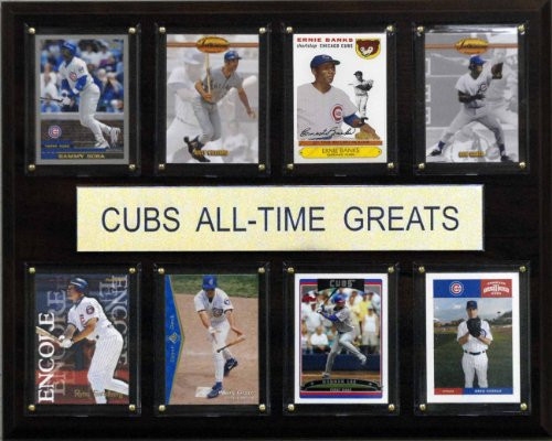 MLB Chicago Cubs All-Time Greats Plaque