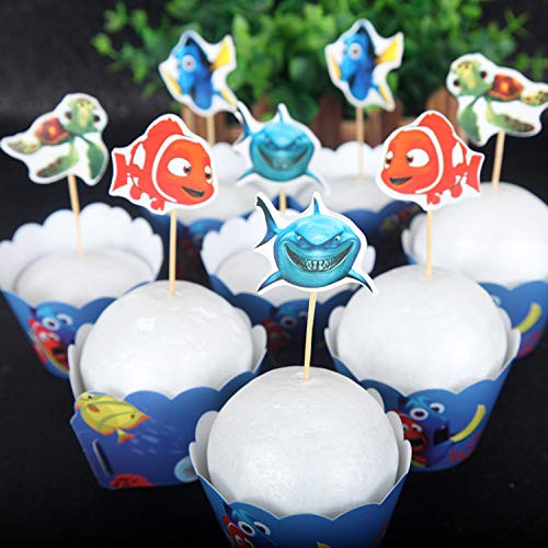 12pc Finding Dory Cupcake Topper and Cupcake Wrapper Picks Boy Children Finding Dory Party Decoration Kid's Birthday Finding Dory Party Decoration Supplies. 12pc Finding Dory Cupcake Topper and Cupcake Wrapper Picks Boy Children Finding Dory Party Decoration Kid's Birthday Finding Dory Party Decoration Supplies.