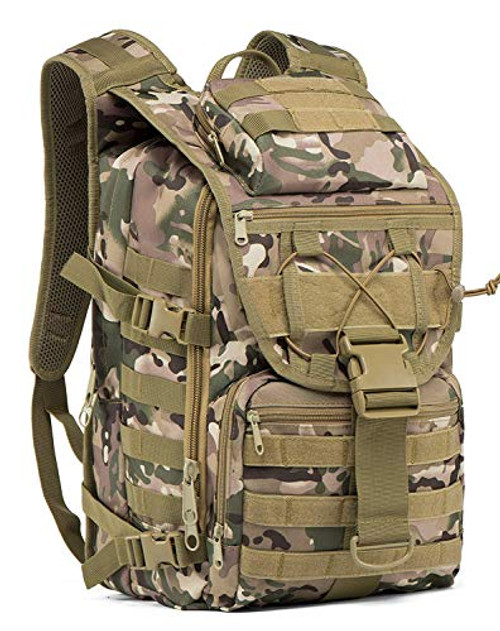 T1FE 1SFE Military Tactical Backpack, Tactical Bag, Assault Pack- Molle Bug Out Bag Large