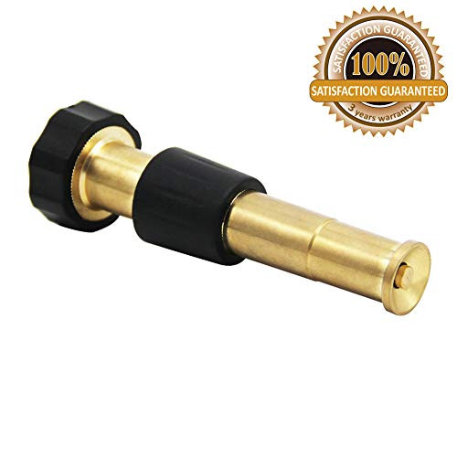 Twinkle Star Heavy-Duty Brass Adjustable Hose Nozzle, TWIS3452