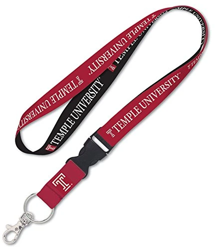 NCAA Temple University Owls Premium Lanyard Key Chain