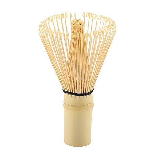 Matcha Green Tea Whisk Natural Bamboo Tea Whisk Chasen Preparing Matcha Powder Brush Tool Tea Traditional Scoop(54 Prongs) Matcha Green Tea Whisk Natural Bamboo Tea Whisk Chasen Preparing Matcha Powder Brush Tool Tea Traditional Scoop(54 Prongs)