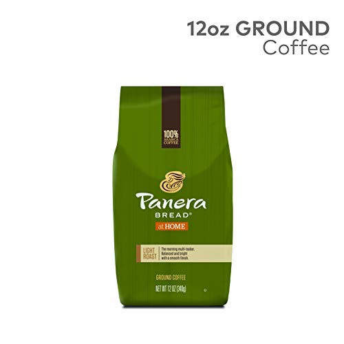 Panera Light Roast, Ground Coffee, 100% Arabica Coffee, Bagged 12oz, 12 Ounce