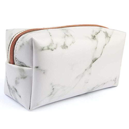 Marble Makeup Brushes Pouch, Coshine Marbling PU Cosmetic Brushes Pouch, Marble Makeup Organizer Bag Marble Makeup Brushes Pouch, Coshine Marbling PU Cosmetic Brushes Pouch, Marble Makeup Organizer Bag