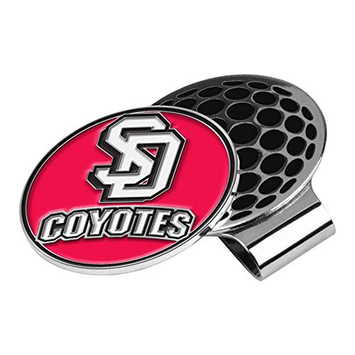 LinksWalker NCAA South Dakota Coyotes Golf Hat Clip with Ball Marker LinksWalker NCAA South Dakota Coyotes Golf Hat Clip with Ball Marker