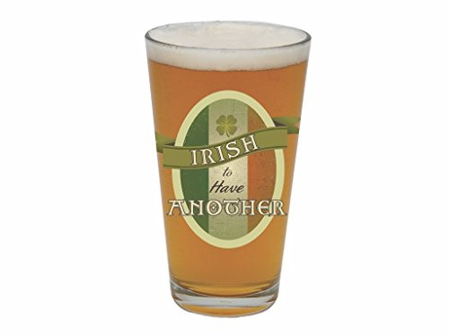Barstool Philosopher 20-Ounce Pint Glass, Irish To Have Another