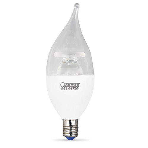 Feit CFC/300/LED/COLD 40 Watt Equivalent Candelabra Base Flametip Chandelier Cold Start Led