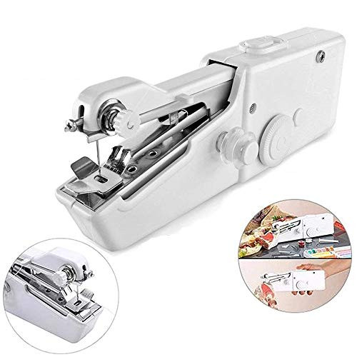 Handheld Sewing Machine, Cordless Handheld Electric Sewing Machine, Quick Handy Stitch for Fabric, Kids Clothing, Cloth Home Travel Use (Portable) Handheld Sewing Machine, Cordless Handheld Electric Sewing Machine, Quick Handy Stitch for Fabric, Kids Clothing, Cloth Home Travel Use (Portable)