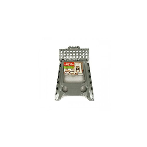 Kole Imports Folding Sitting Stool with Carrying Handle