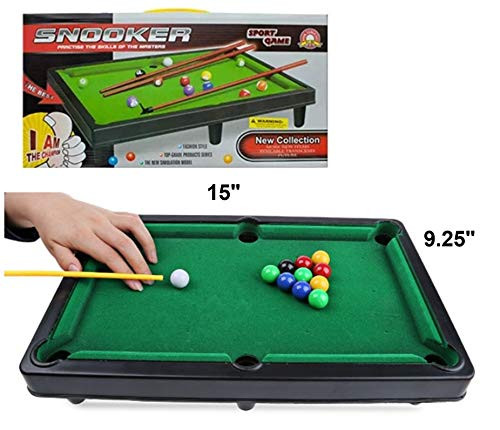 Kole Imports Tabletop Pool Table Game Set