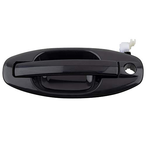 MYSMOT Front Left Driver Side Exterior Outside Door Handle For Hyundai Santa Fe 2001-2006 (Replaces 82650-26000 8265026000)