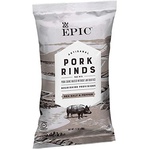 Epic Artisanal Pork Rinds, Sea Salt & Pepper, 2.5 oz