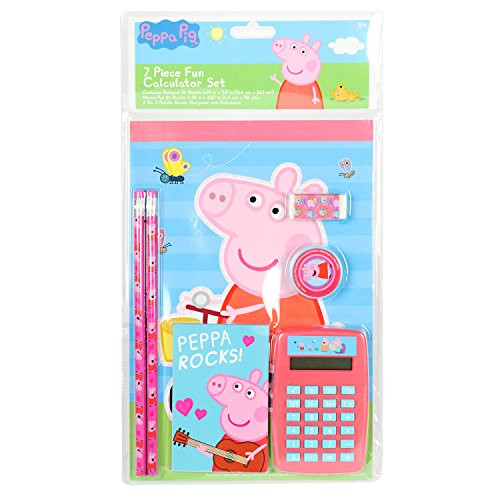 Peppa Pig School Stationery Set for Girls