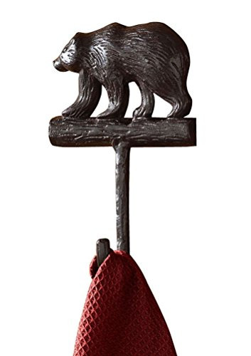 Park Designs, Cast Bear Single Hook Burl
