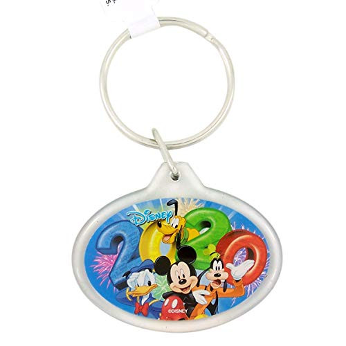 Disney Mickey Mouse And Friends Dated 2020 Keychain, 2 1/4 Inch