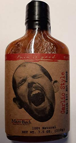 Pain is Good Batch #37 Garlic Style Hot Sauce, 7.5 Ounce
