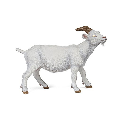 Papo "White Nanny Goat" Figure