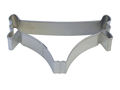 CybrTrayd RM-0877 R&M Bikini Bottom 4" Cookie Cutter, Metallic