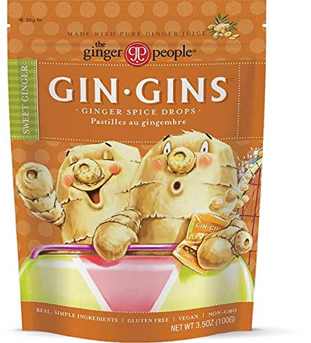The Ginger People Gin Gins Ginger Spice Drops, 3.5 Ounce