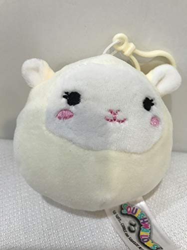 Squishmallows Easter Plush 3.5" Clip-On Stuffed Animal for Backpack or Diaper Bag (Sophie The Cream Lamb)