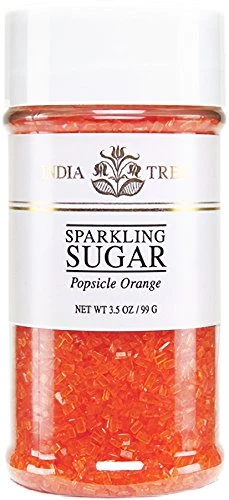 India Tree Sugar, Popsicle Orange, 3.5-Ounce (Pack of 6)