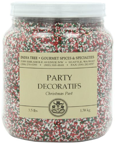 India Tree Christmas Past Party Decoratifs, 3.5 lb